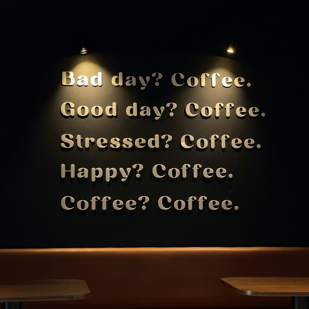 Modern cafe interior in Hanoi